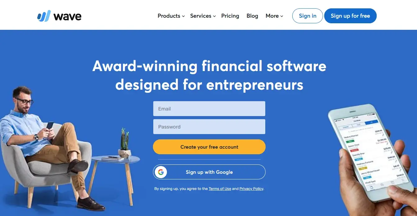 Wave: Best Free Accounting Software for Small Real Estate Investors